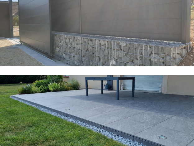 travaux d'aménagement paysager à Marmagne près de Bourges dans le Cher 18